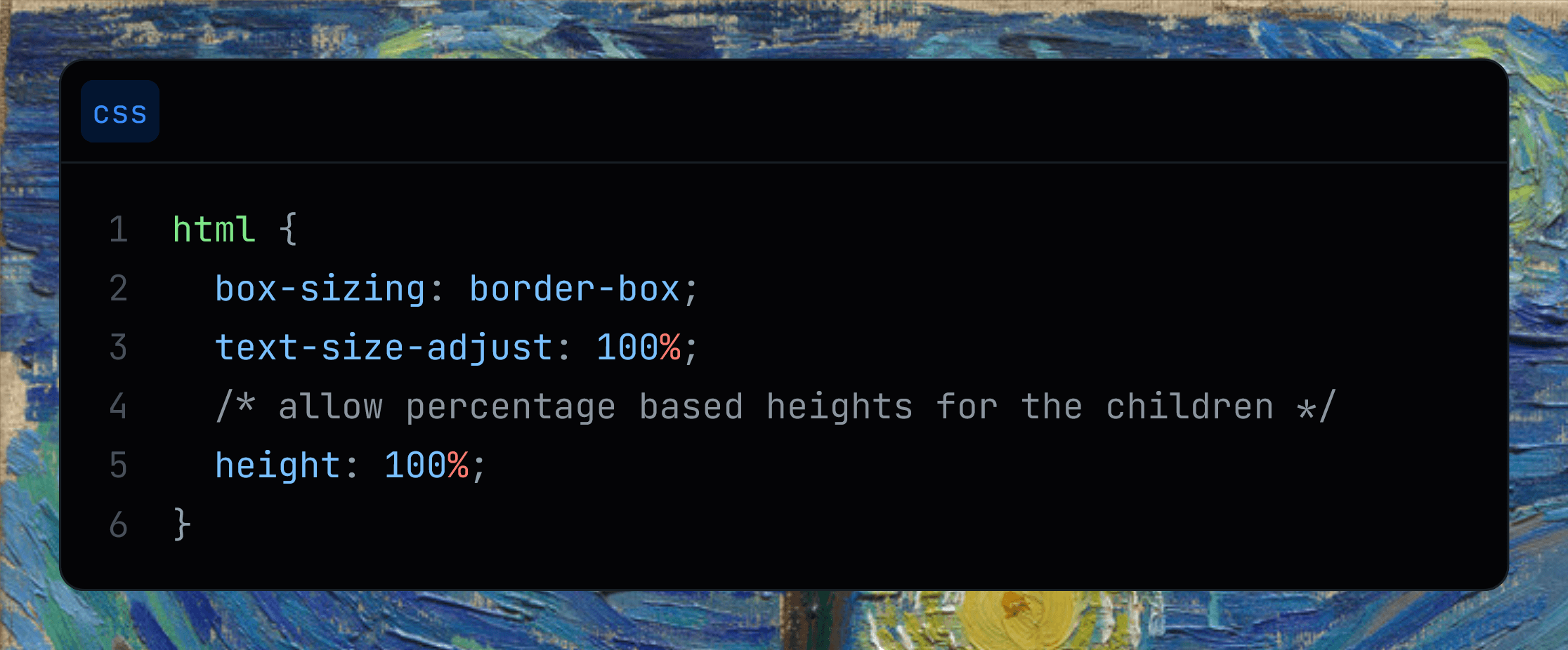 Syntax highlighting with Starry Night
