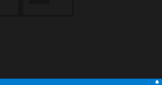 Show progress in notification area 