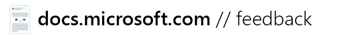 learn.microsoft.com feedback logo