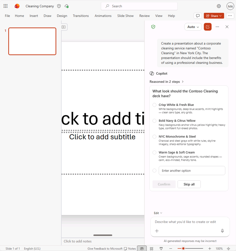 Exercise - Explore Microsoft Copilot | AI Skills Nav