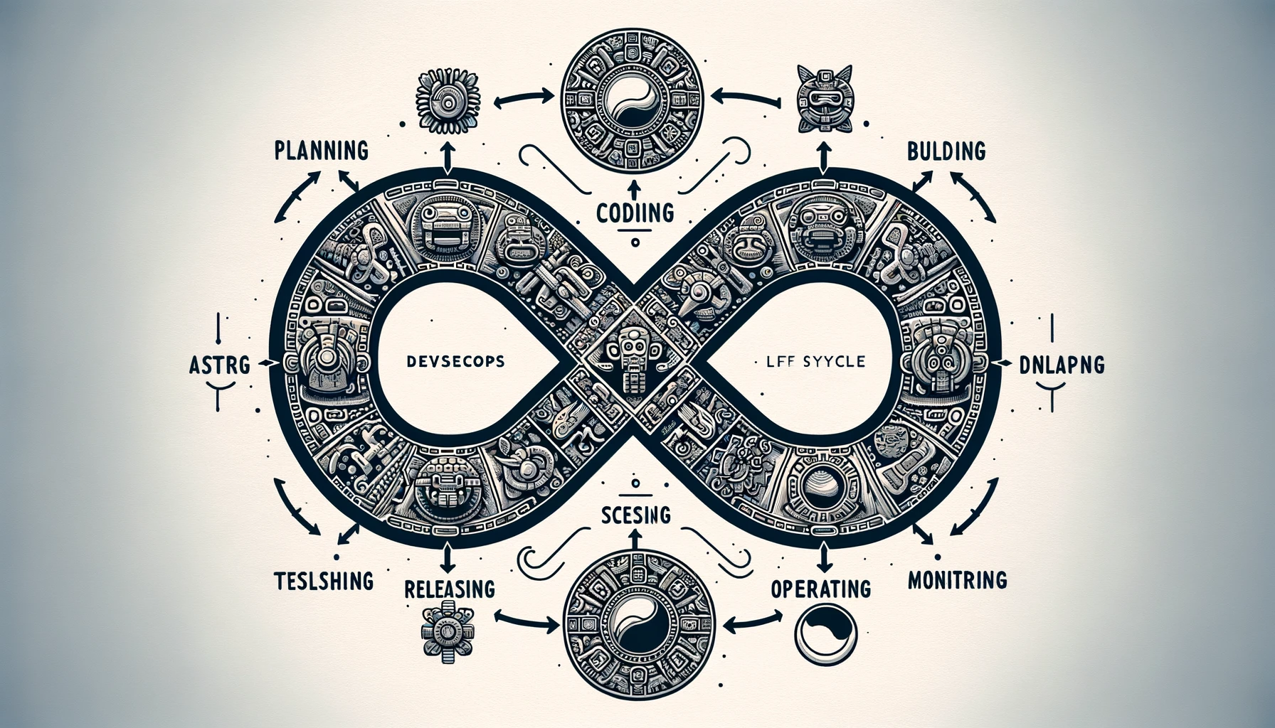DevSecOps Infinite lifecycle with on Aztec stye