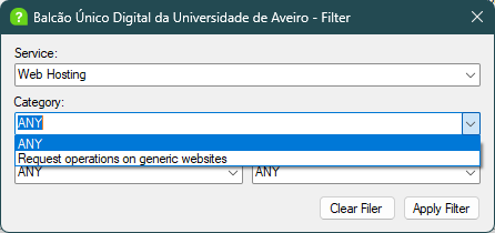 Filtering Form