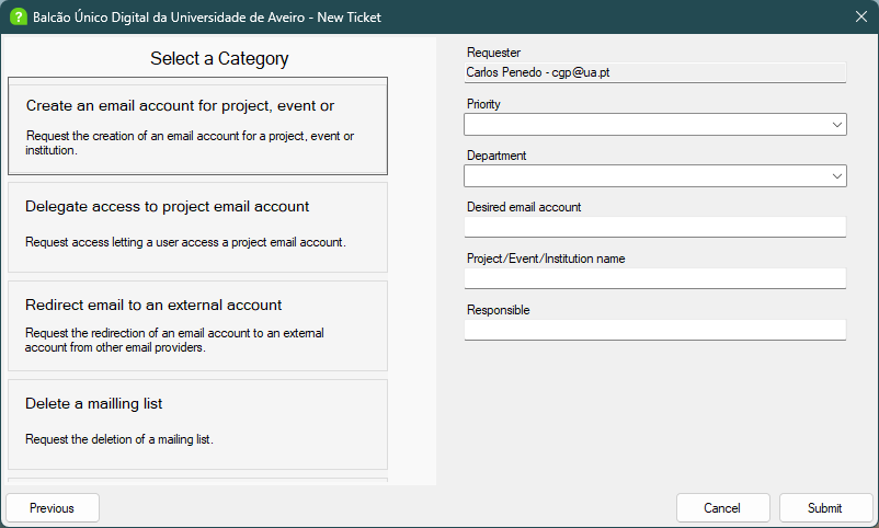 New Ticket Form