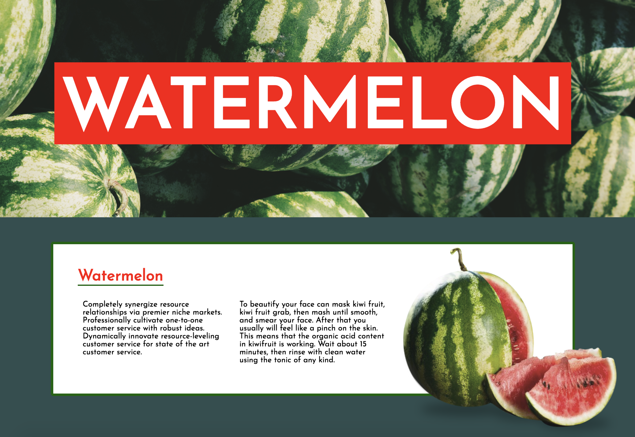 watermelon