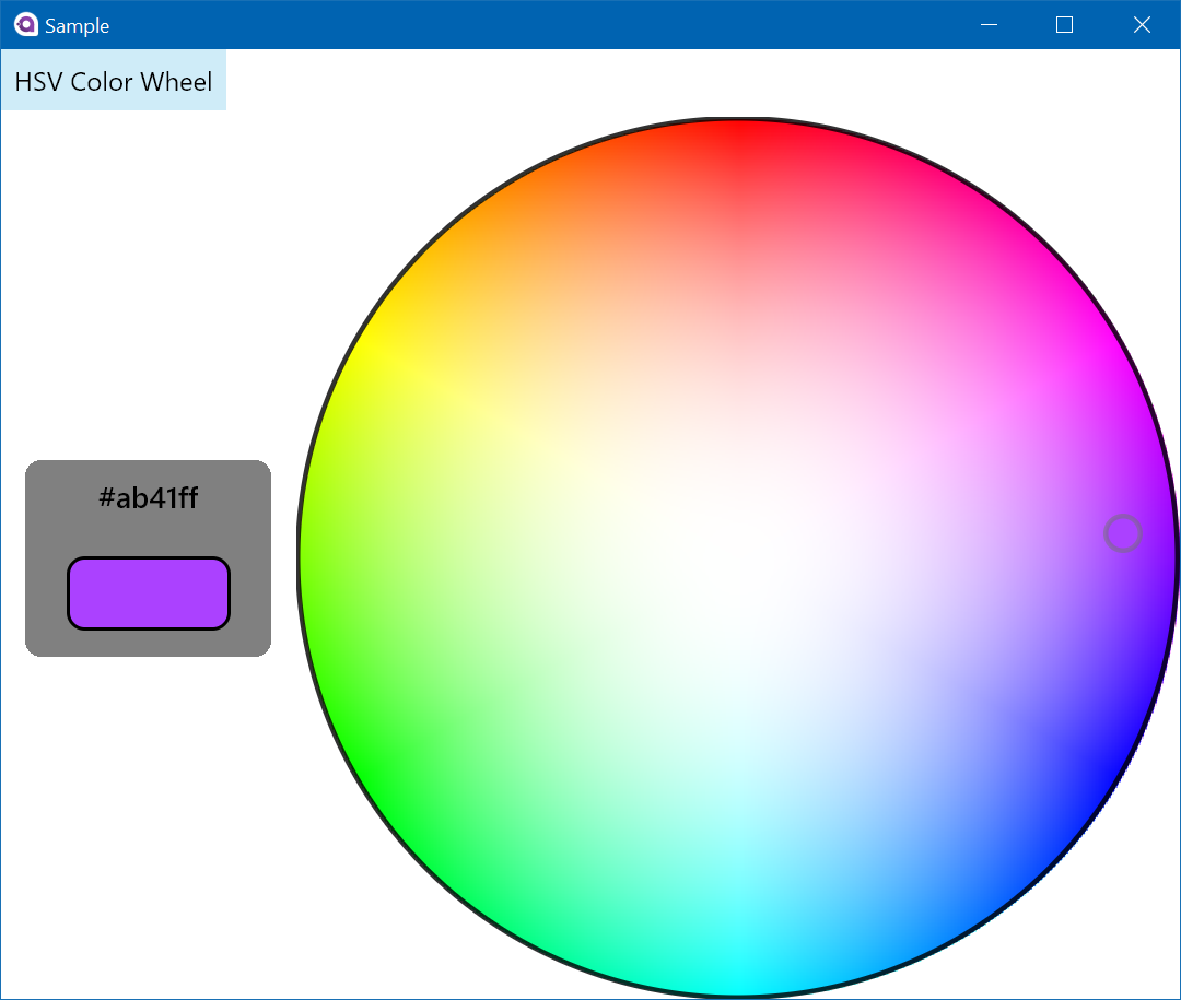 HSV Color Wheel