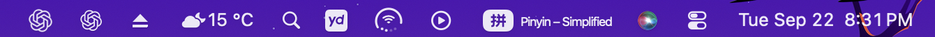 DuoBar screenshot 1