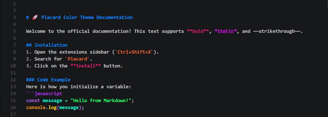 Markdown Syntax Preview