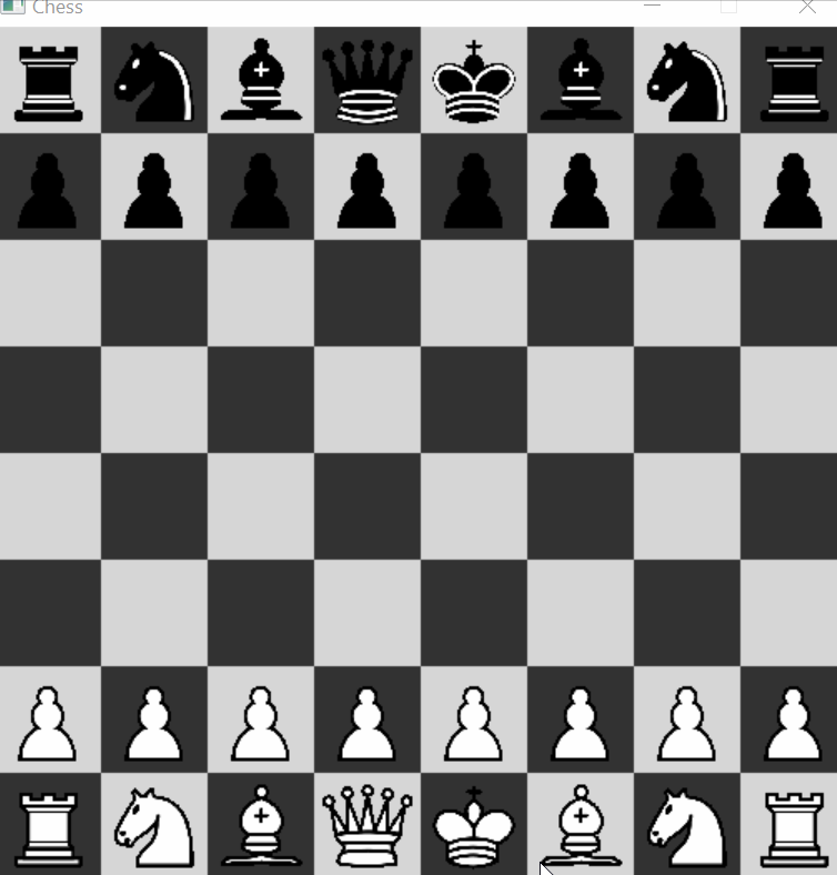 chess program working