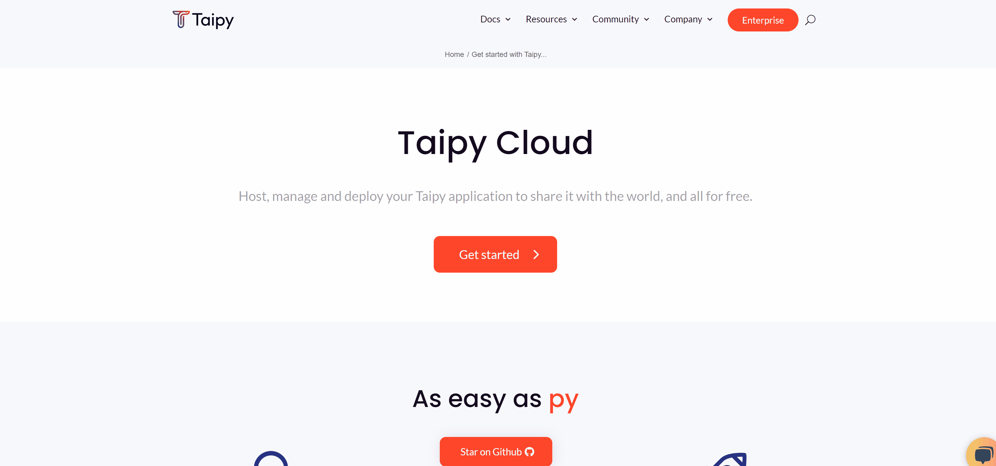 Demonstration of Taipy Cloud