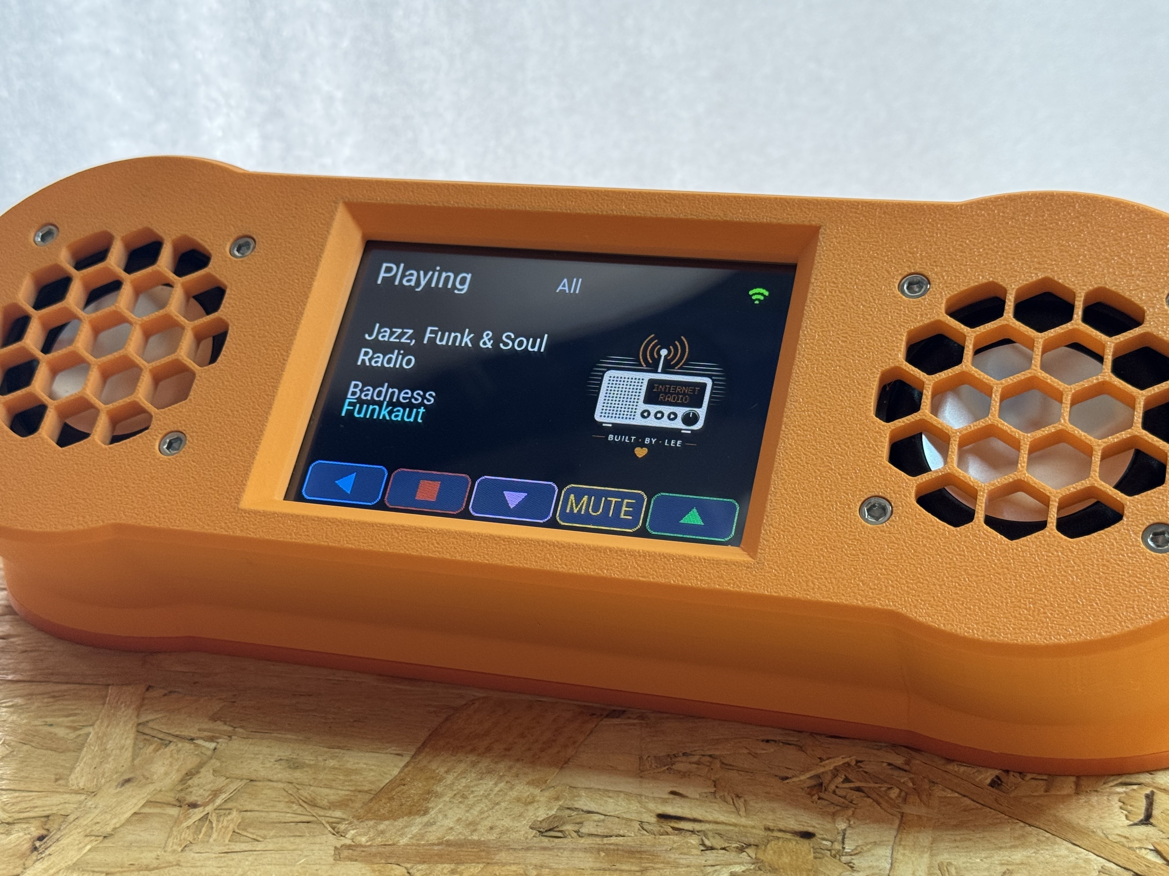 WiFi Radio Project, from the project README