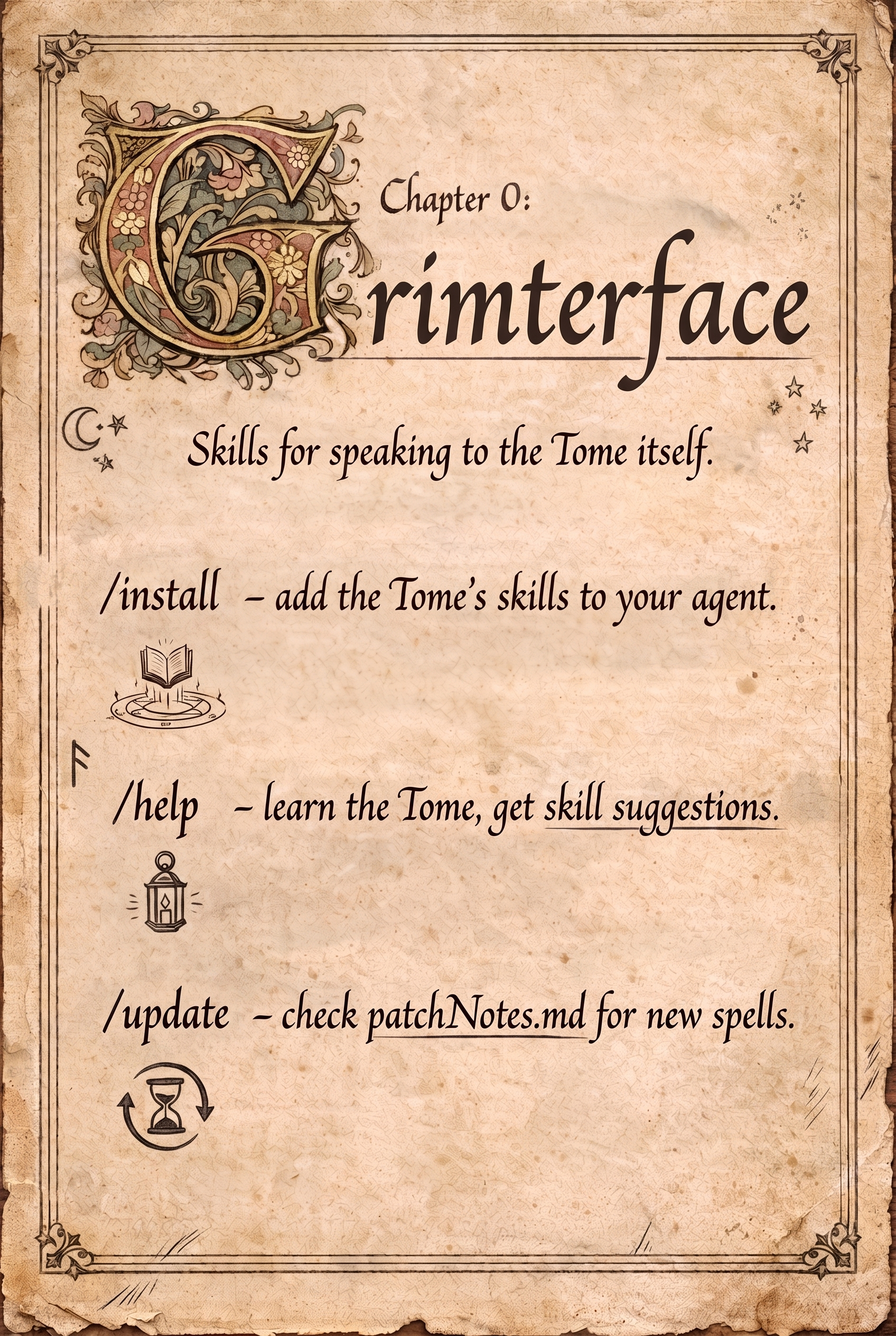 Chapter 0: Grimterface
