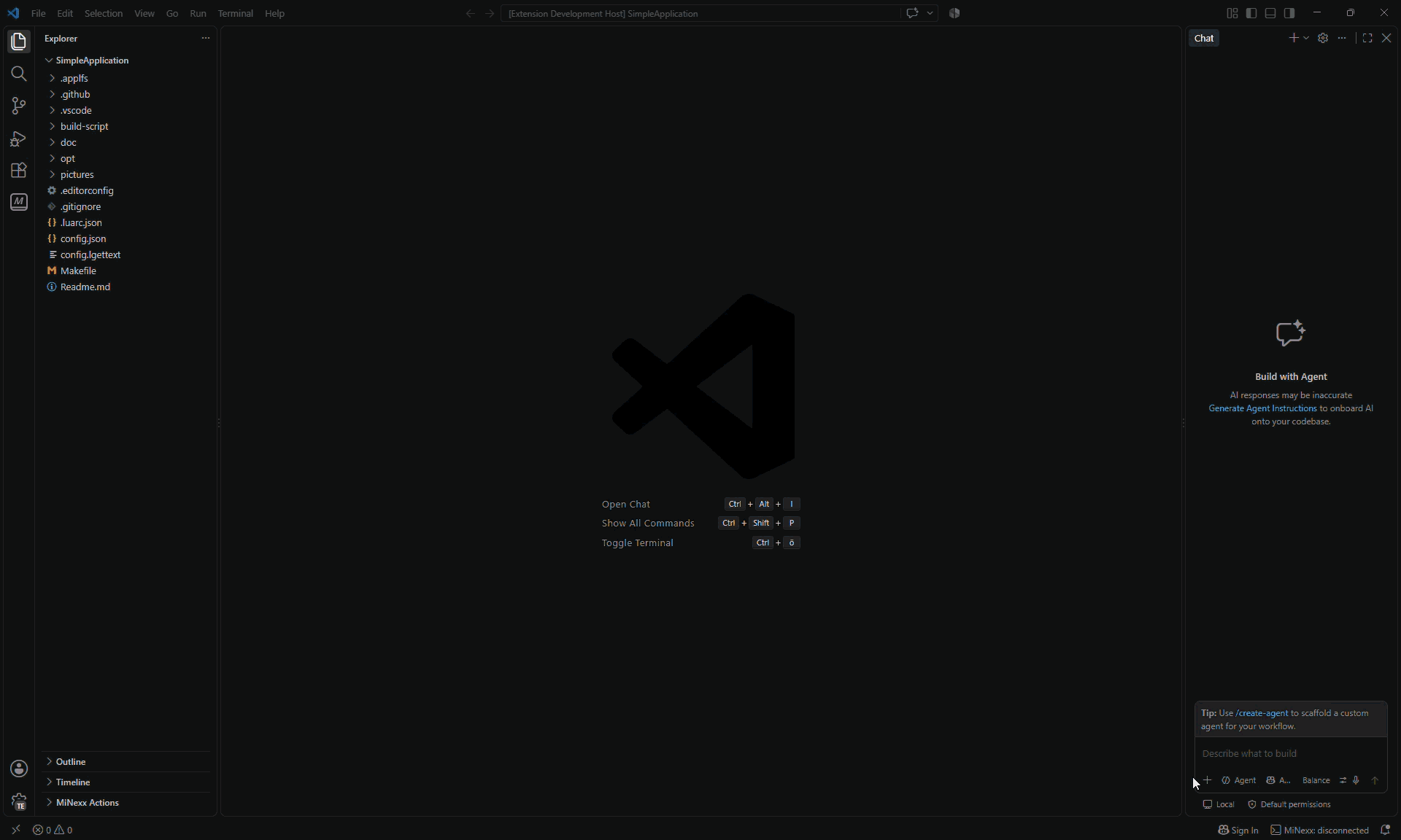 Connect disconnect MiNexx