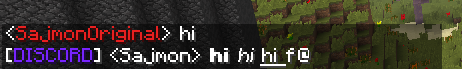 The same message in game