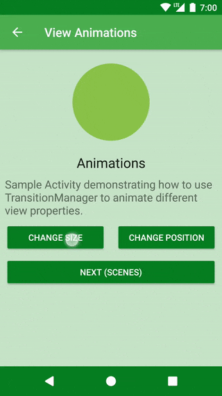 view layout animation