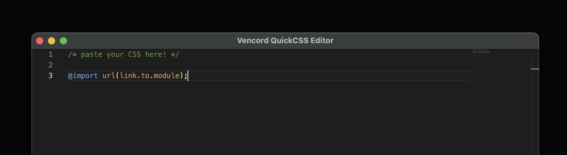 QuickCSS