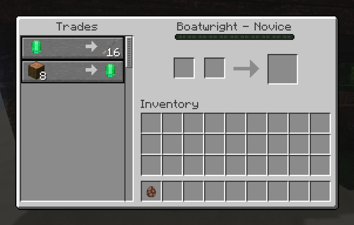 The Boatwright trade screen