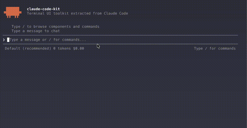 claude-code-kit demo