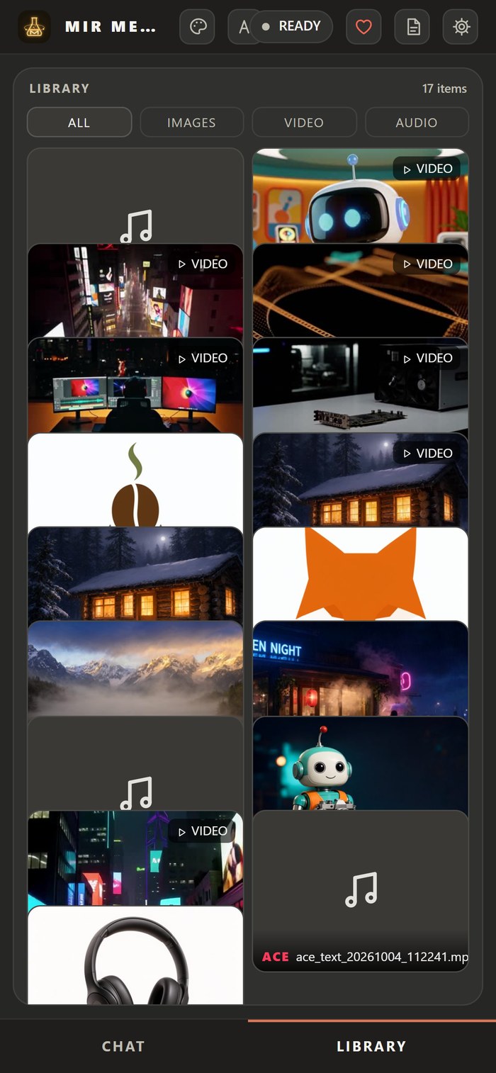 Phone browser: library