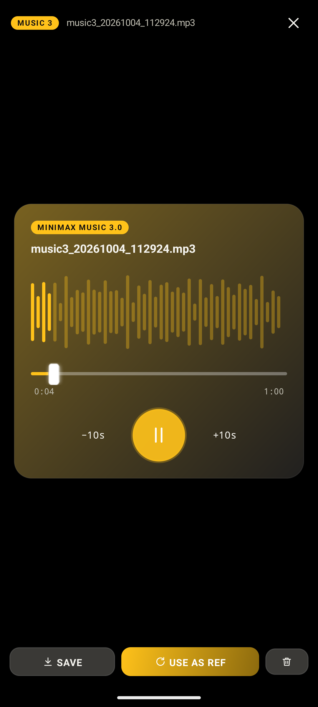 Android audio player