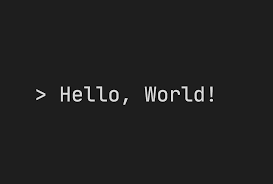 Hello World