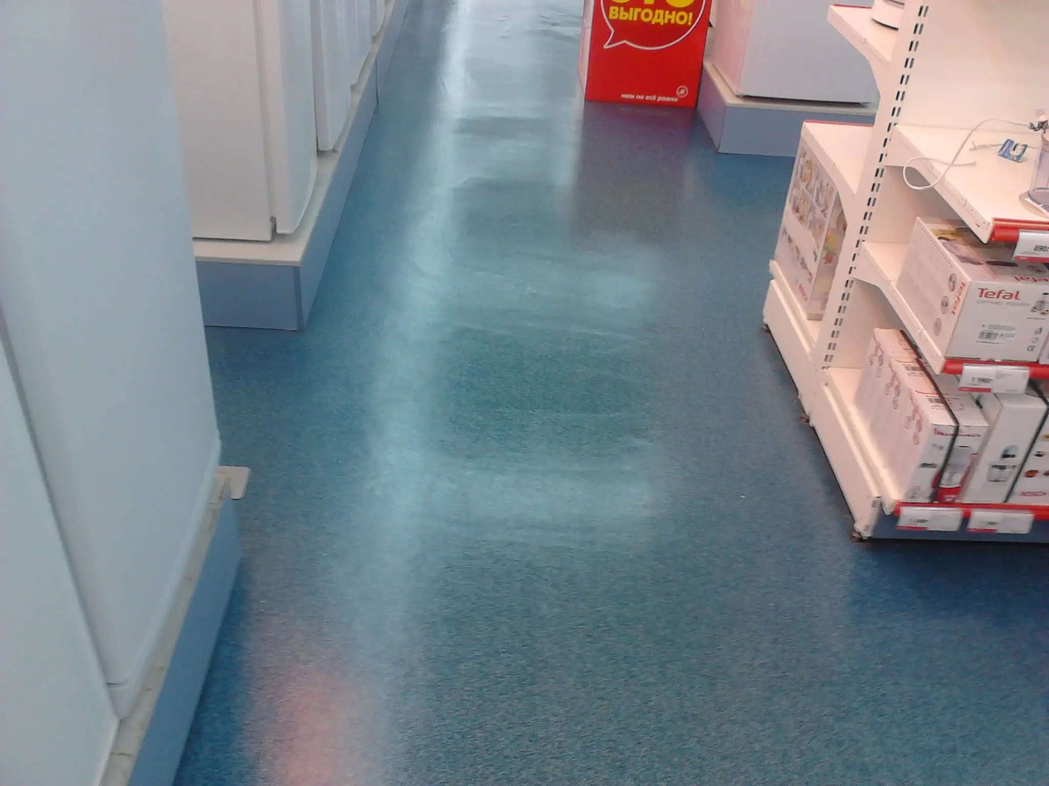 Пол до реставрации