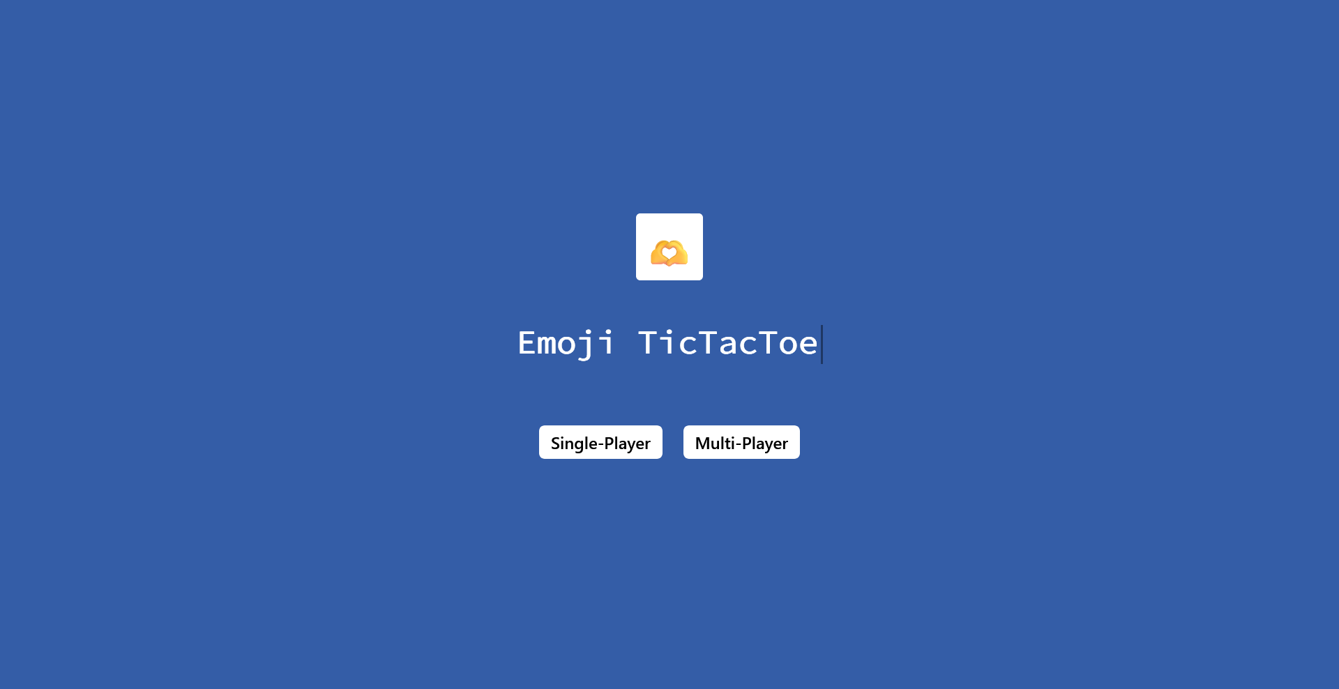 Emoji TicTacToe Demo 1