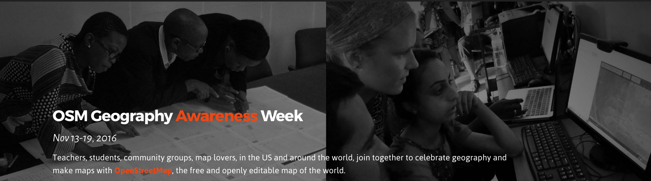 OSM Geography Awareness Week: 13-19 November