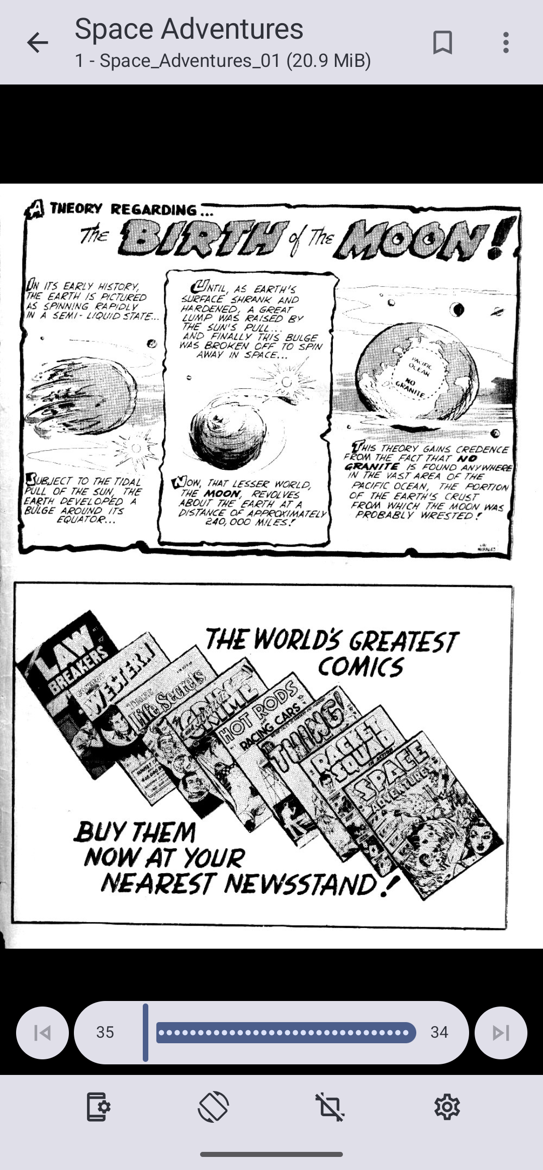 Koharia 漫画阅读界面