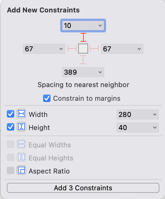 constraints