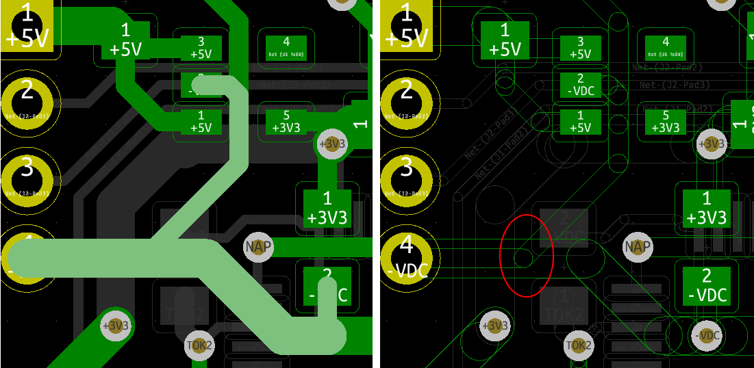 Track layout which confuses the algorithm