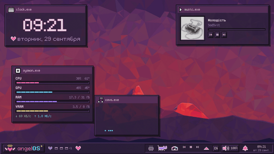 Hotkey overlay
