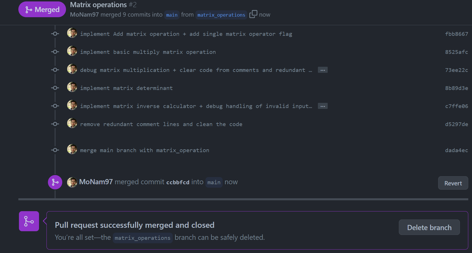 branch merge 3