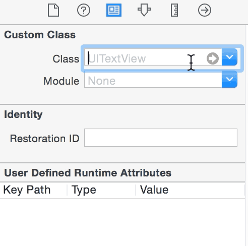 the value of theplaceholderproperty just like using uitextfield