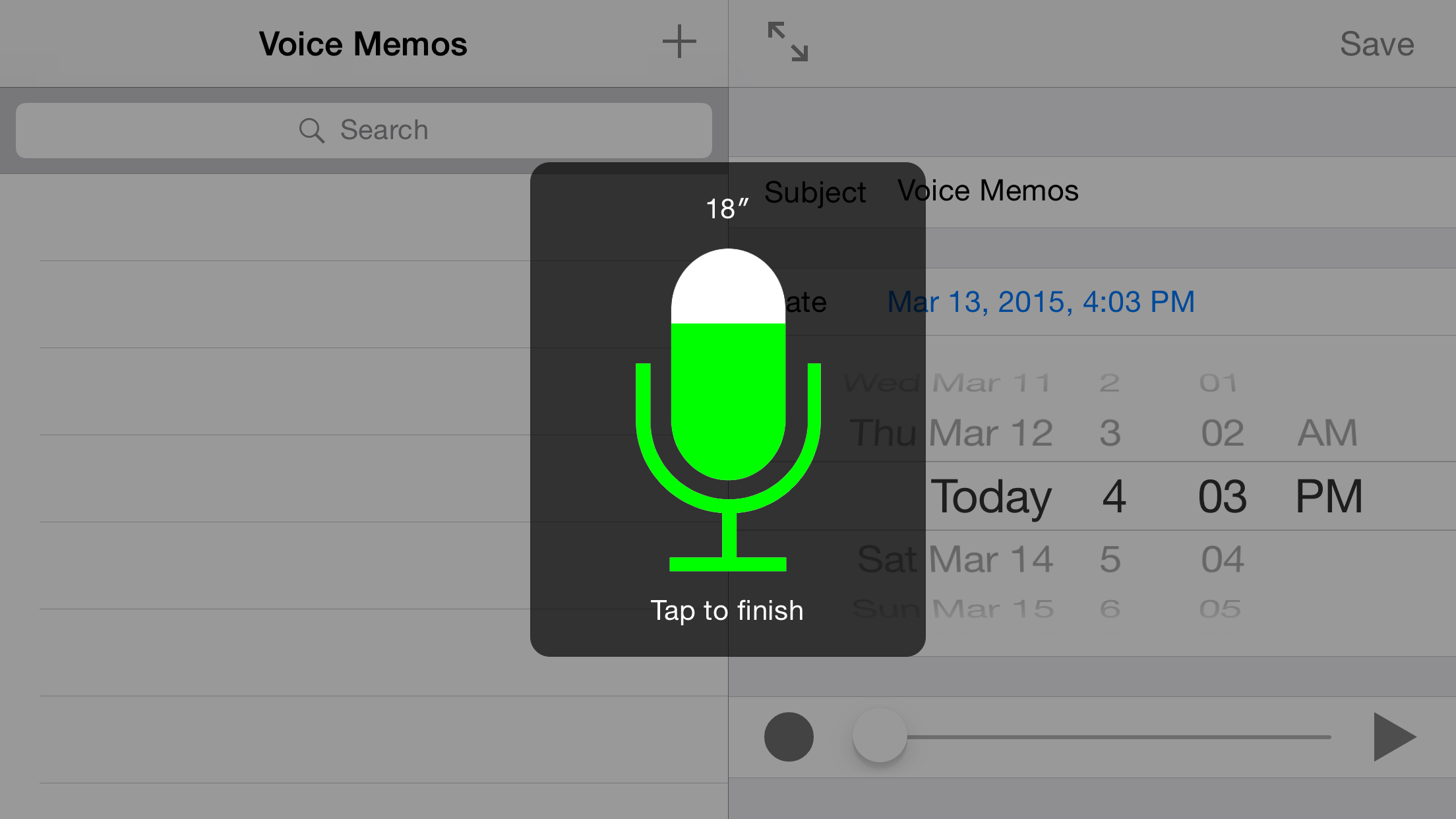 GitHub - MoZhouqi/VoiceMemos: Voice Memos is an audio ...