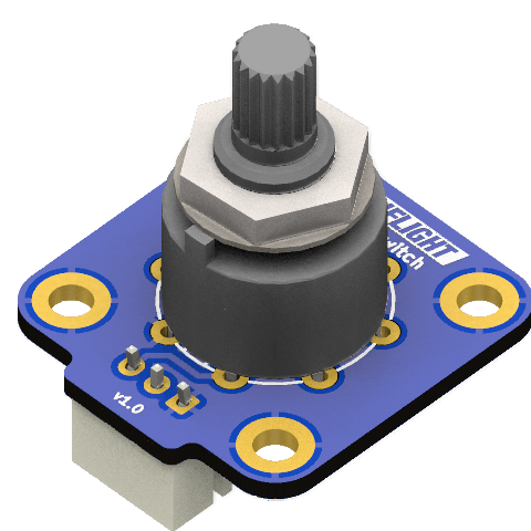Rotary switch board, from the project README