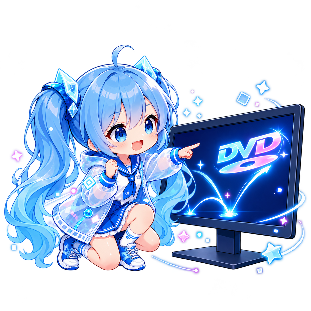 MoeDiskScreenSaver 盘姬吉祥物