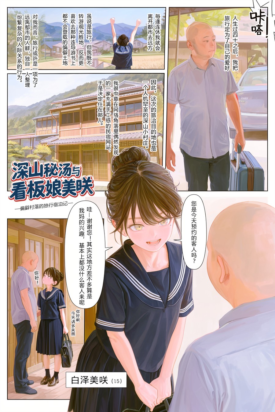 四格叙事页