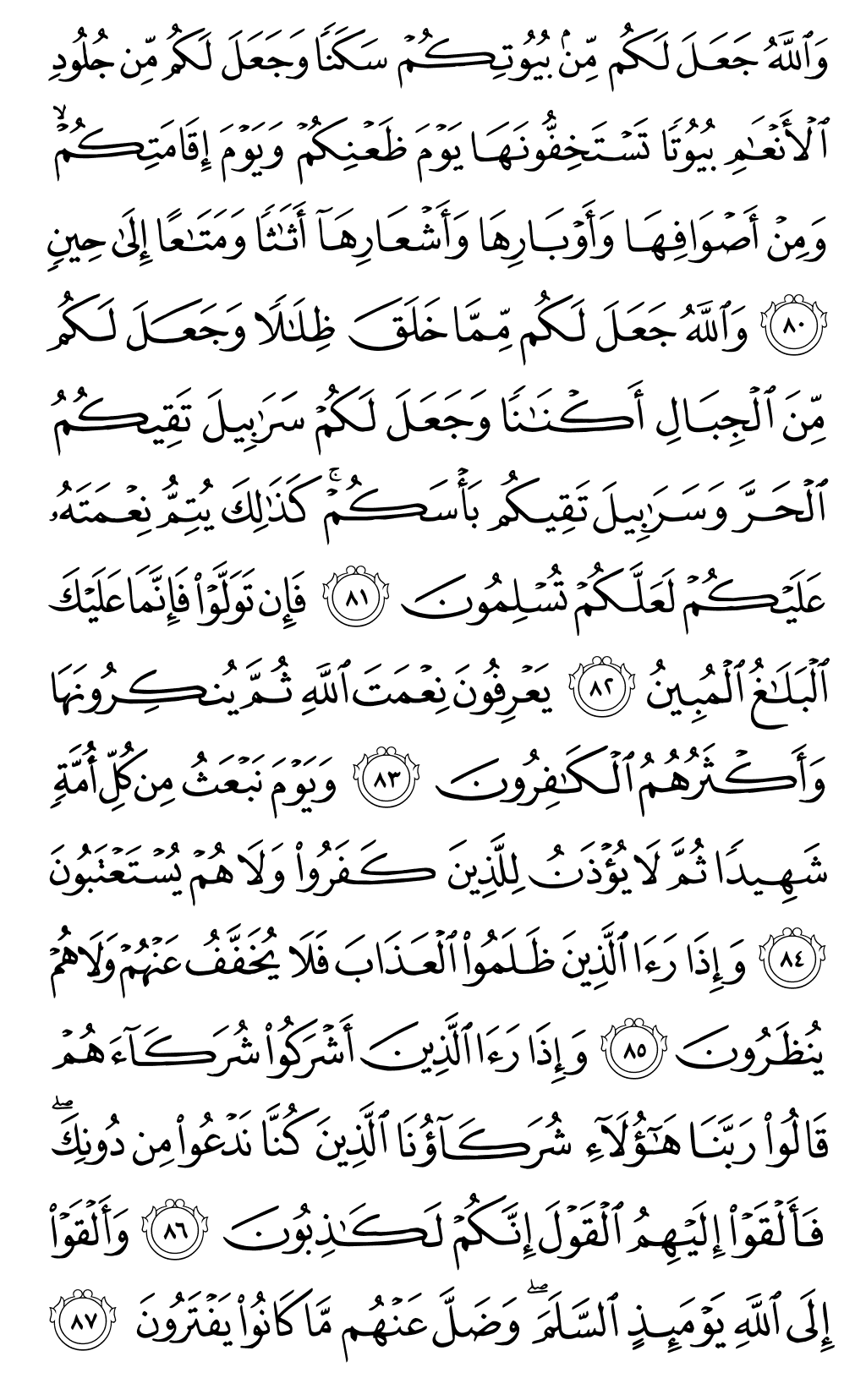 الصفحة رقم 276 من القرآن الكريم