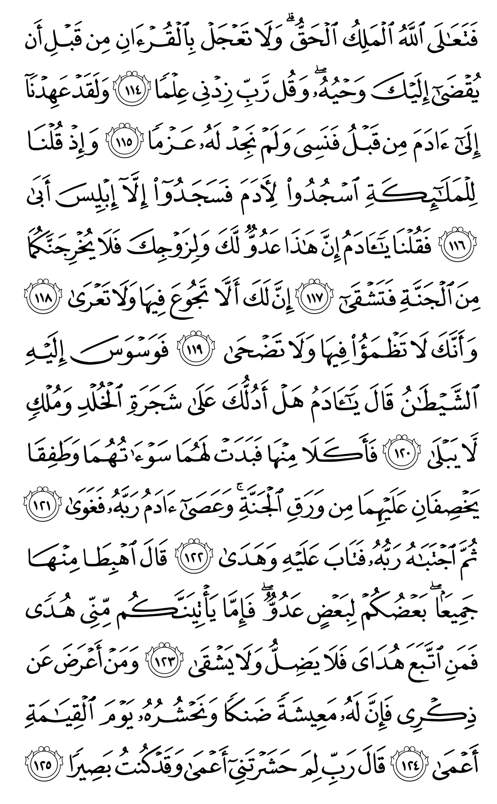 الصفحة رقم 320 من القرآن الكريم
