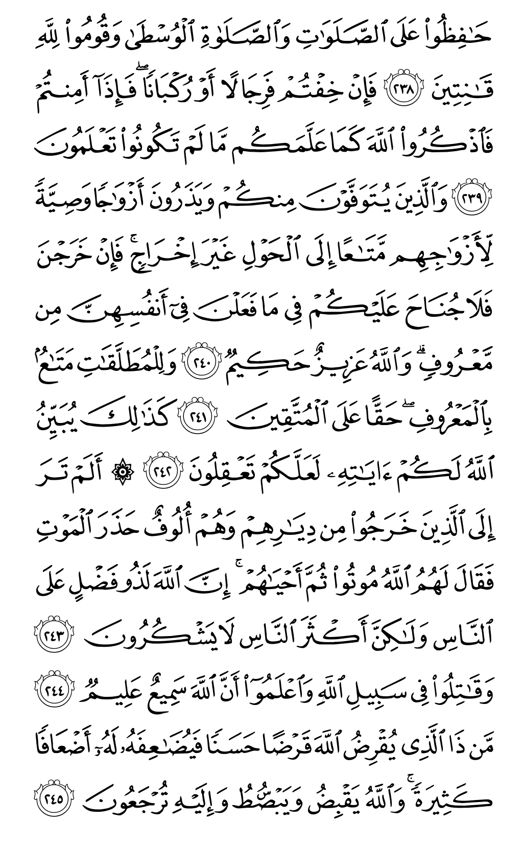 الصفحة رقم 39 من القرآن الكريم