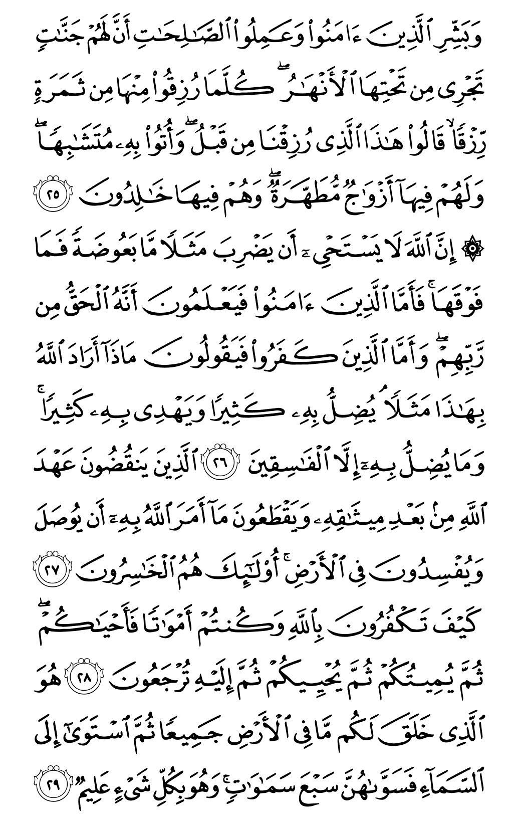 الصفحة رقم 5 من القرآن الكريم