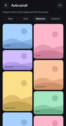 Auto scroll
