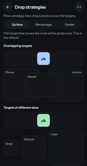 Drop strategies