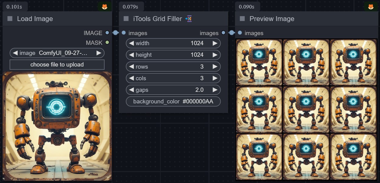 iTools Grid Filler
