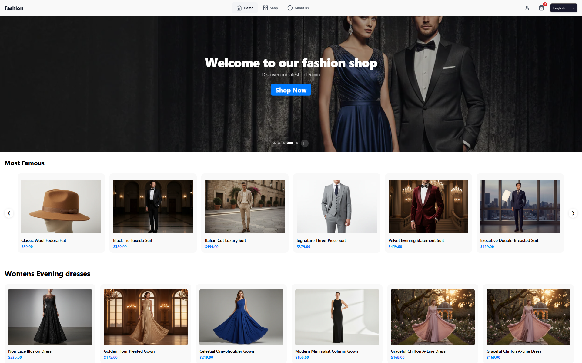 Fashion Store Preview