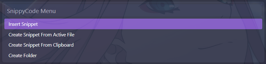 Command Palette