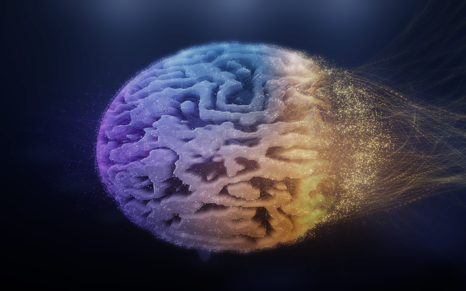 dwago brain map: files as neurons, communities as lobes, imports as wiring and gold churn hotspots