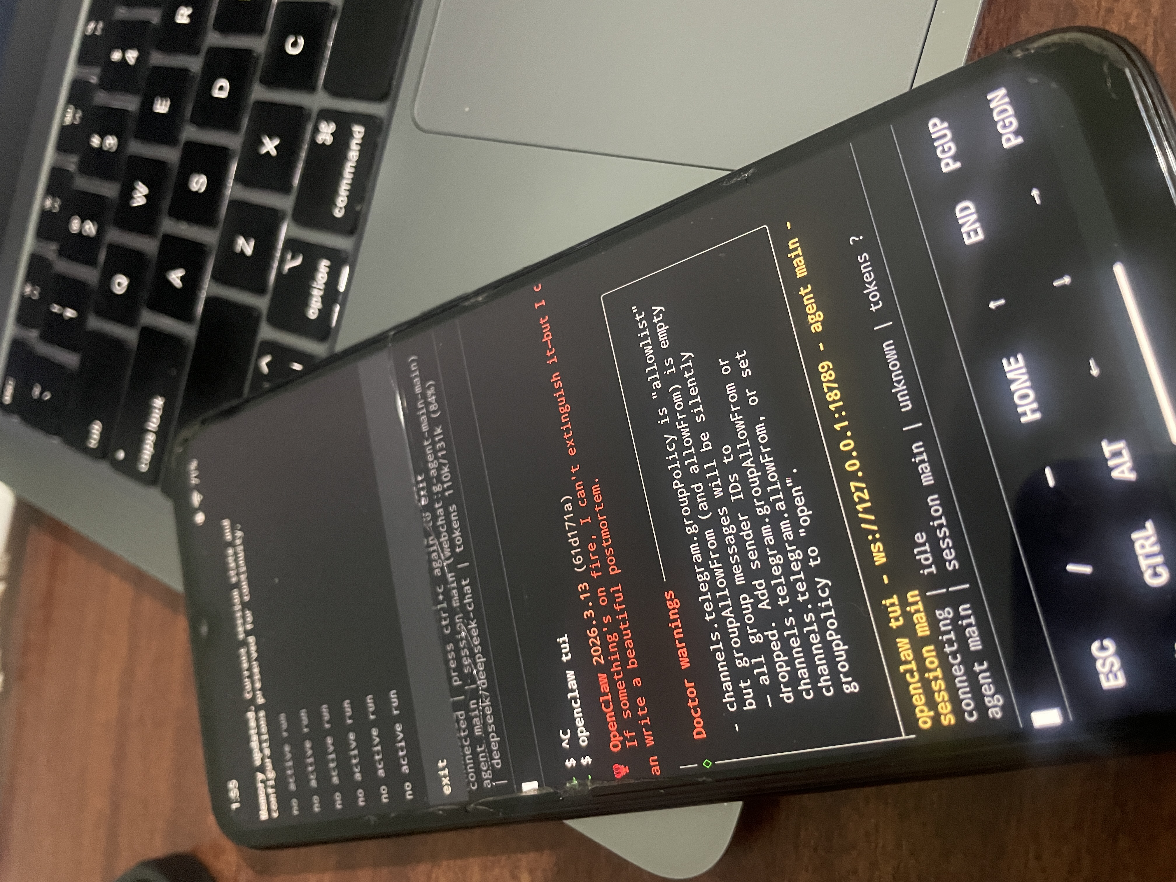OpenClaw running natively on Android