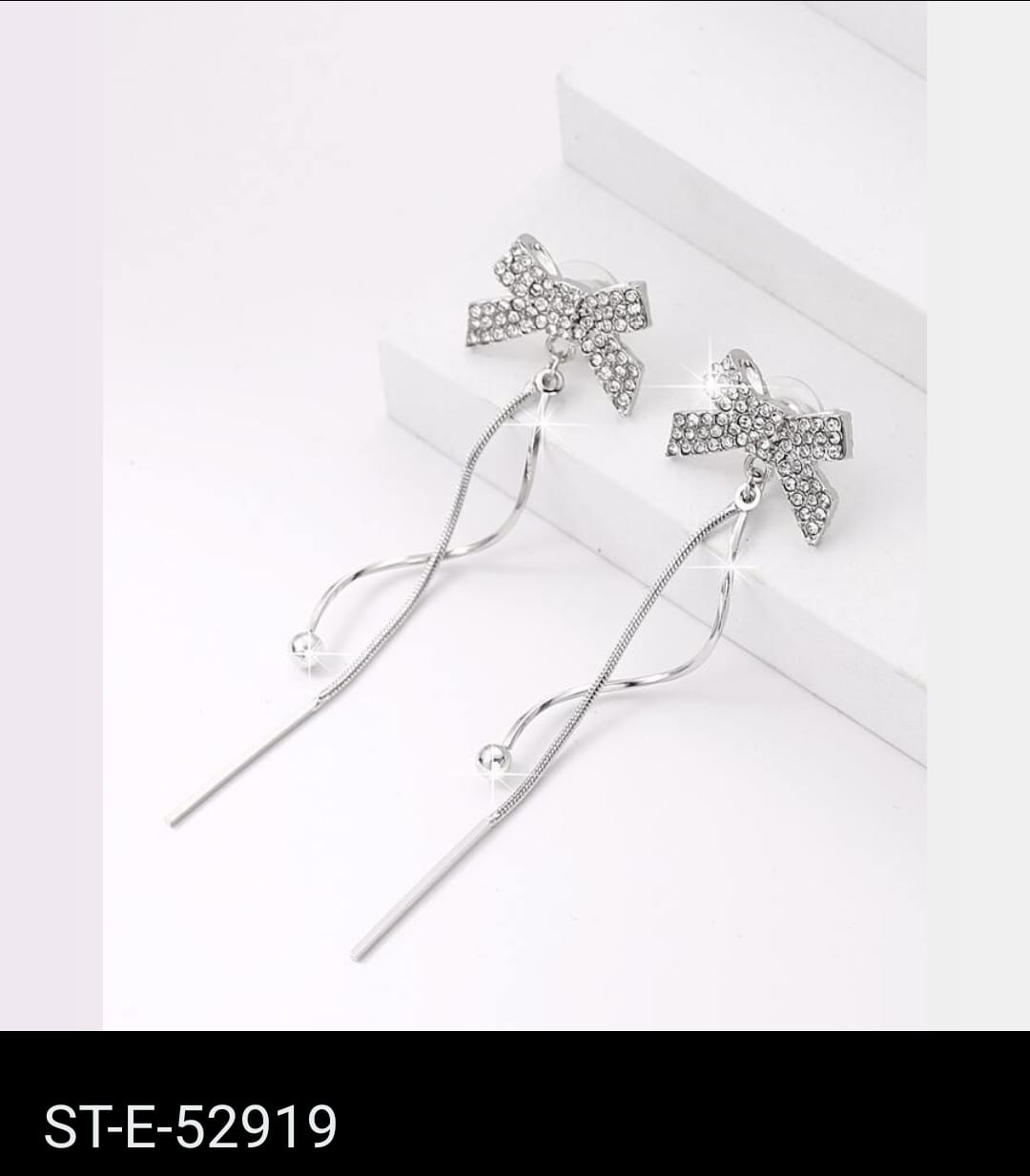 Crystal Tassel Earrings