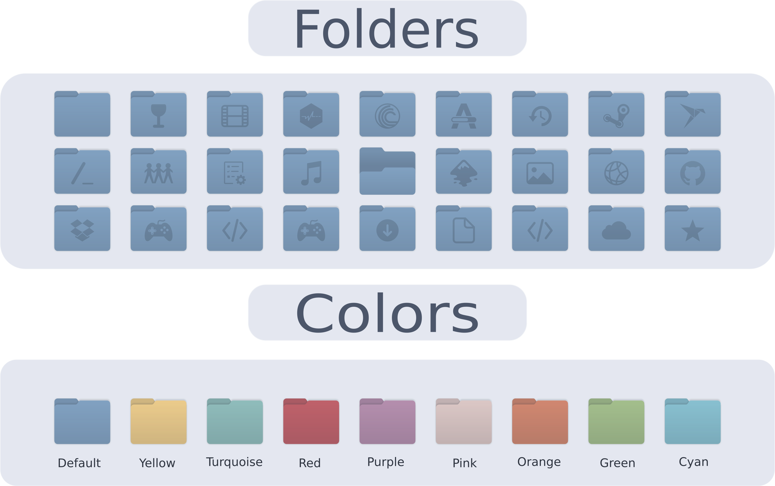 folders preview